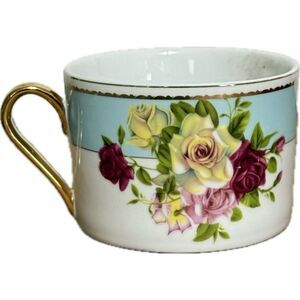 Vintage Sorelle floral fine China teacup